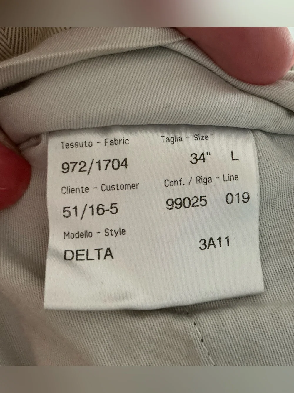 Brioni Delta Italian 100 % Fine Wool Dress Pants Sz 34 x 32 L